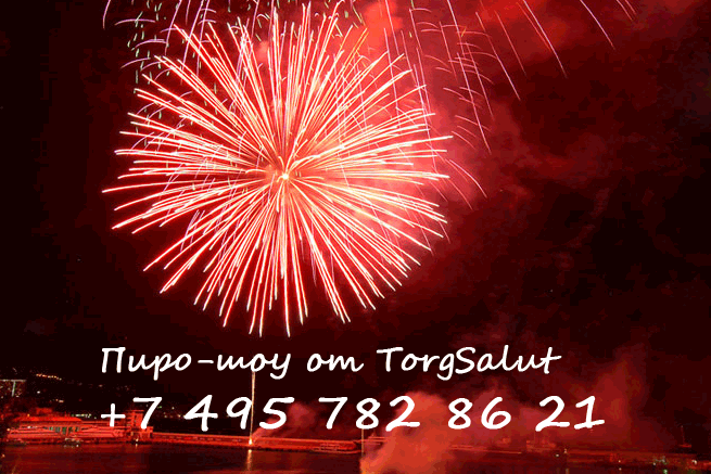Пиротехническое шоу на заказ I TorgSalut.ru