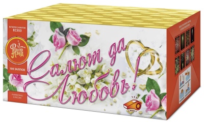 ЕС553 Салют да любовь Салюты до 100 залпов 